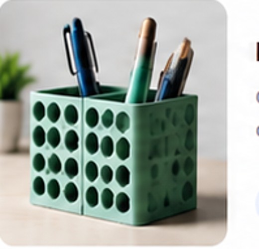 Exemple de rangement imprimable en 3D